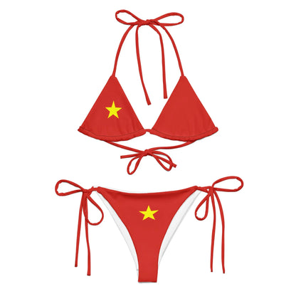 Bikini Femme – Drapeau Du Viêt Nam – Maillot De Bain 2 Pièces
