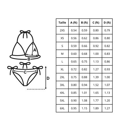 Bikini Femme – Drapeau Du Viêt Nam – Maillot De Bain 2 Pièces