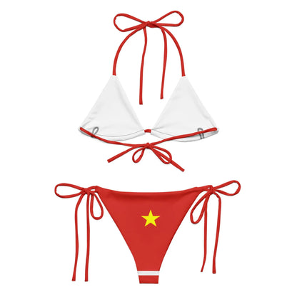 Bikini Femme – Drapeau Du Viêt Nam – Maillot De Bain 2 Pièces